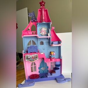 Fisher-Price Little People Disney Princess Magical Wand Palace Playset